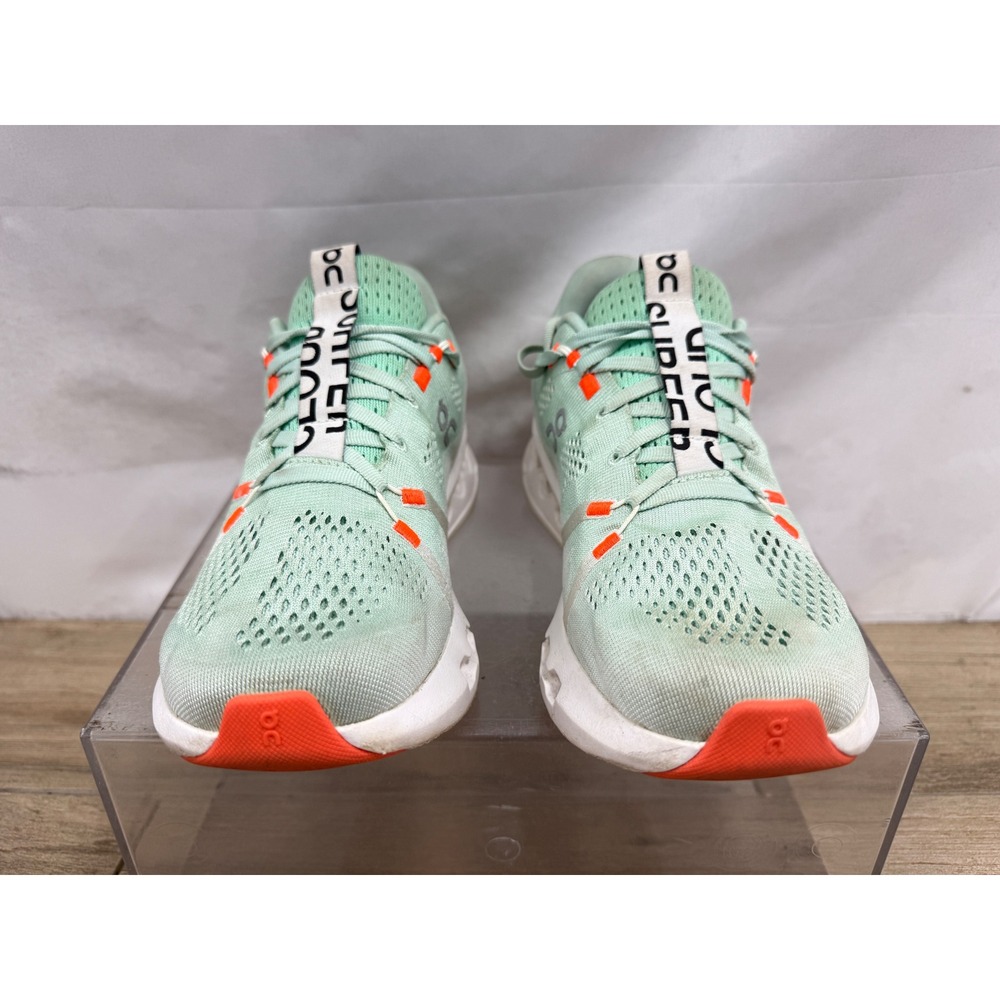 On Cloudsurfer Glacier Flame Mint Green Running Shoes 3WD10441071 Womens 9 - Picture 9 of 9